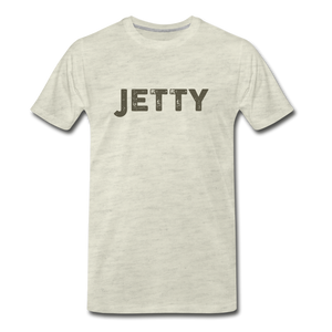 Jetty Tee - heather oatmeal