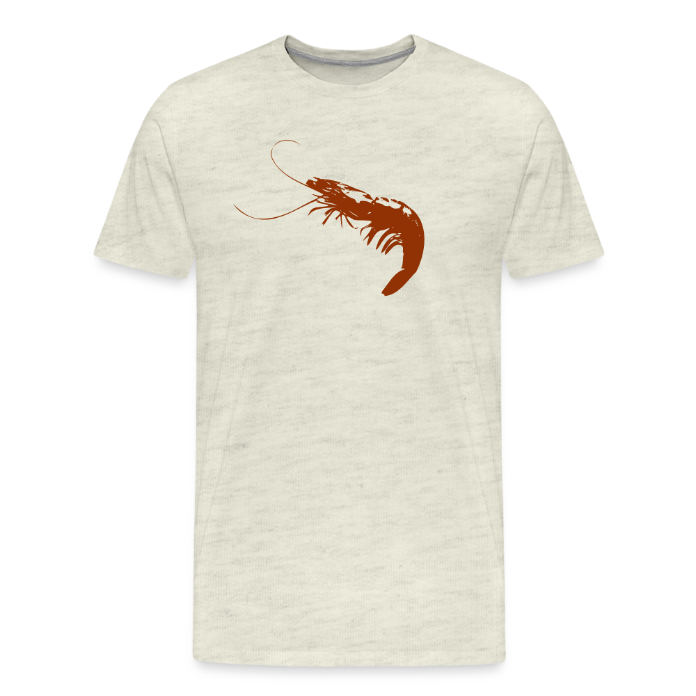 Shrimp T-Shirt - heather oatmeal