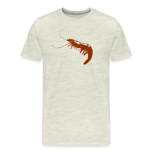 Shrimp T-Shirt - heather oatmeal