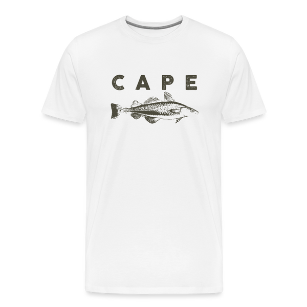 Cape Codfish Tee - white