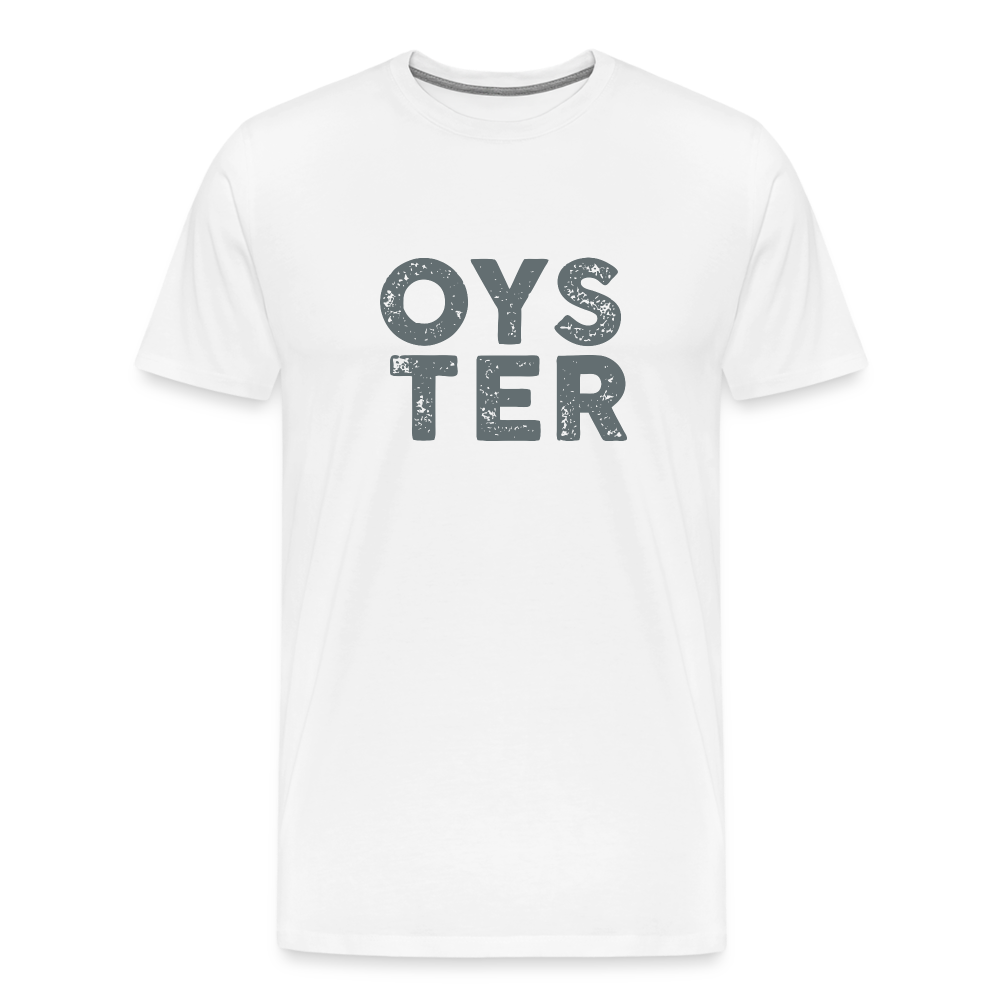 Oyster Tee - white