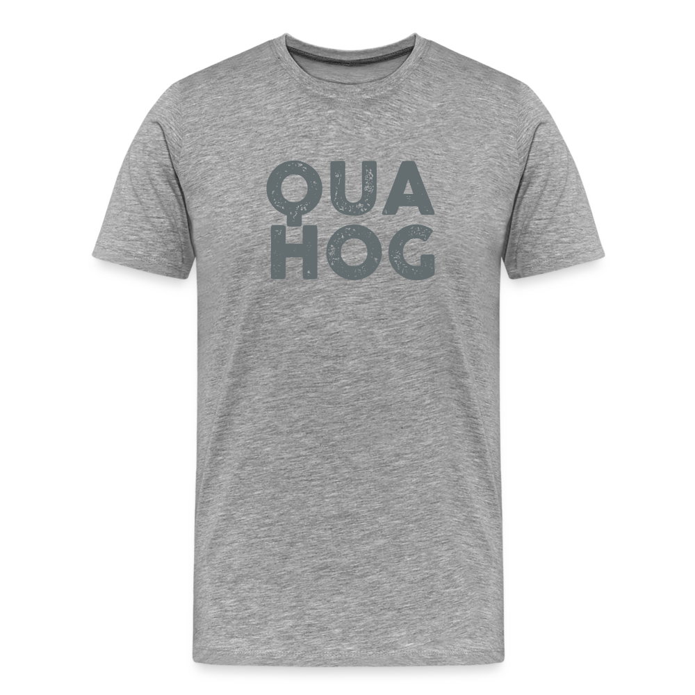 Quahog Tee - heather gray