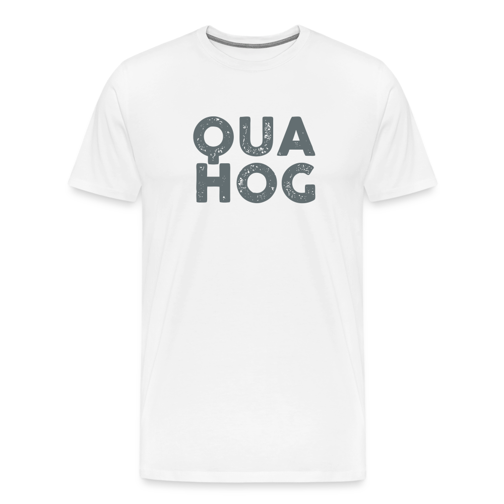 Quahog Tee - white