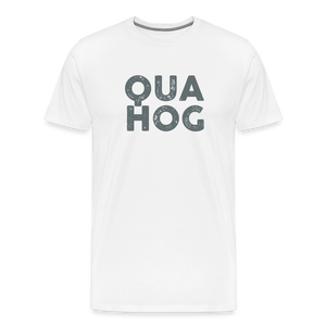 Quahog Tee - white