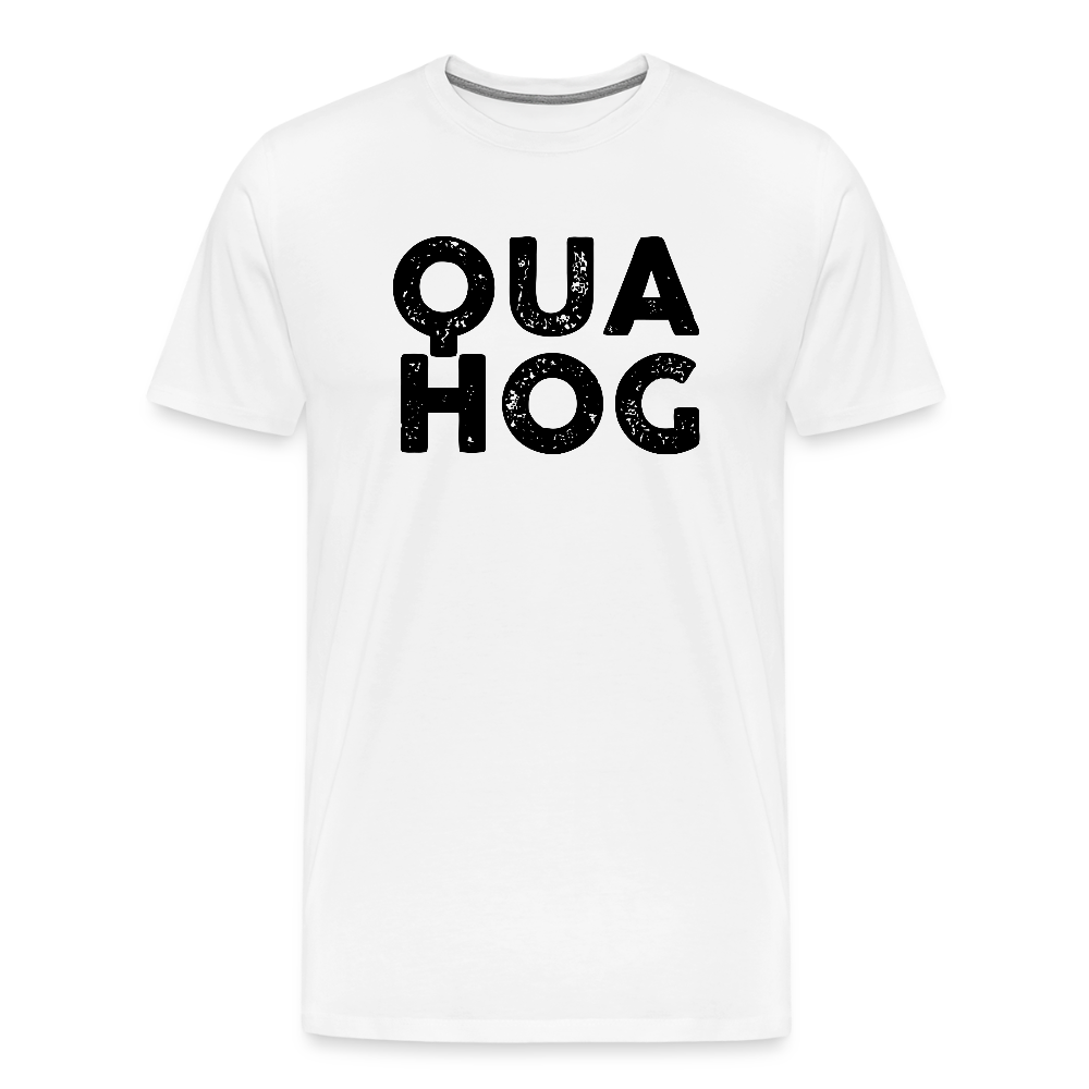 Quahog Tee - white