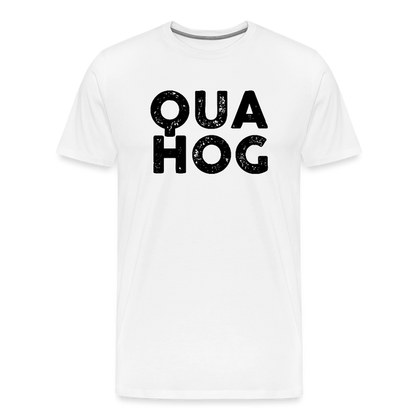 Quahog Tee - white