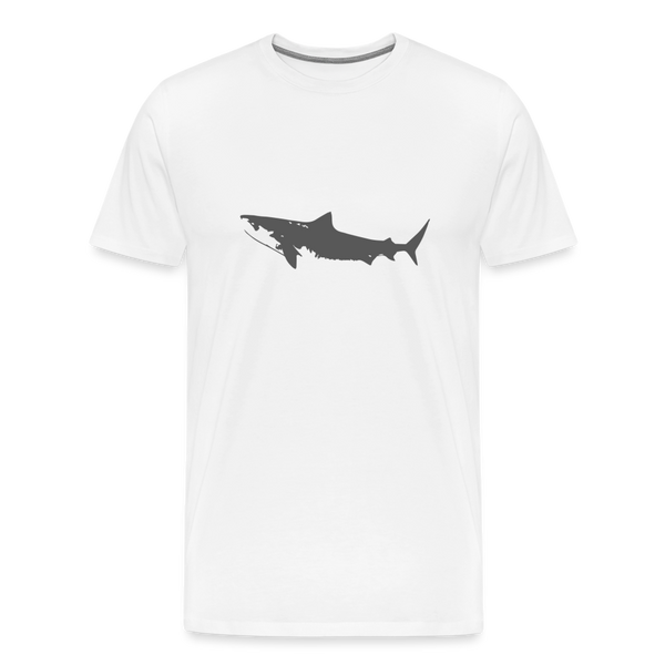 Cape Shark Tee - white