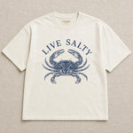 Live Salty Ivory Unisex