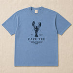 The Lobster Tee — Washed Denim (Unisex)