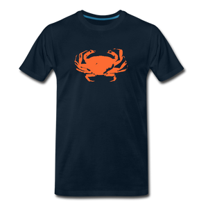 Crab Tee - deep navy