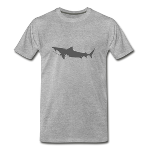 Shark Tee - heather gray