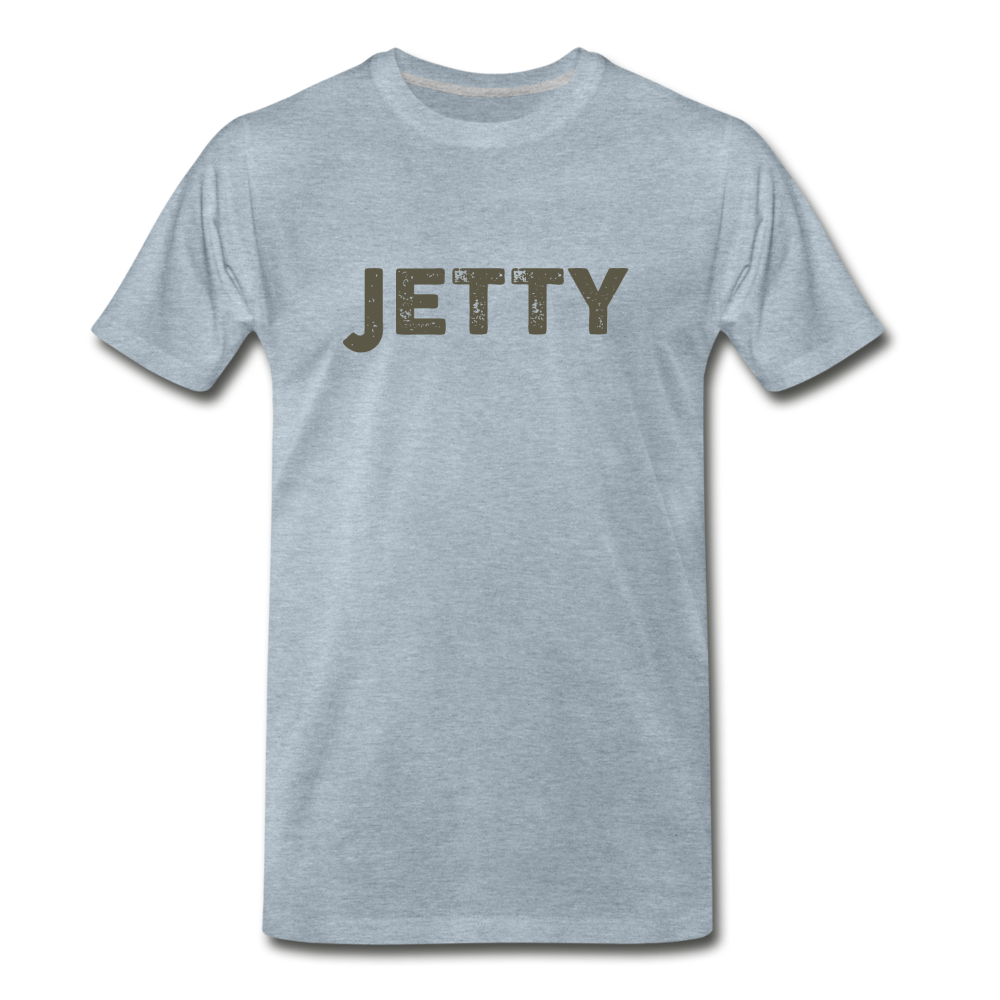 Jetty Tee - heather ice blue