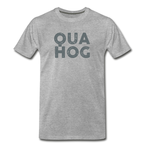 Quahog Tee - heather gray
