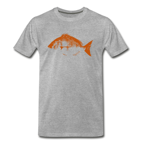 Scup Tee - heather gray