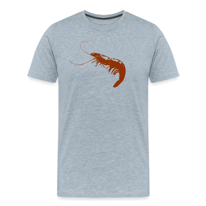 Shrimp T-Shirt - heather ice blue
